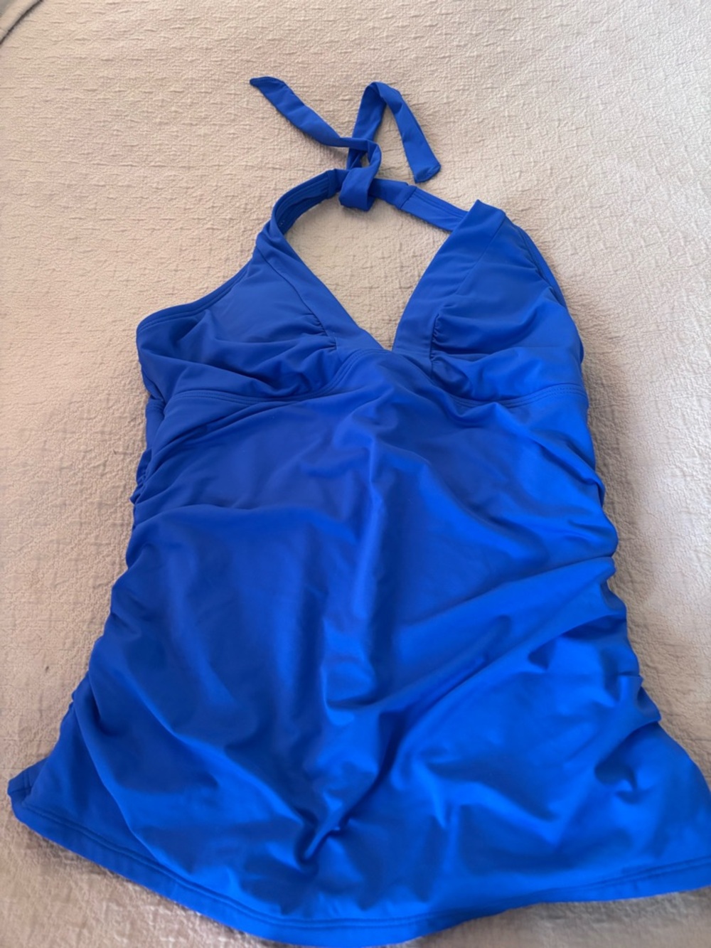 Royal Blue Halter Tankini Top - Swim by Athleta
